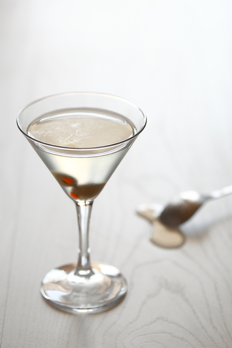 Dirty Martini Cocktail | ScienceOfDrink.com